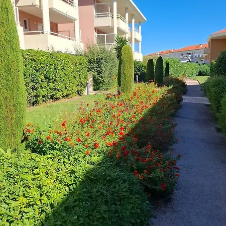 Apartment Grand Front De Climatise-piscine-parking- Juan Les Pins *